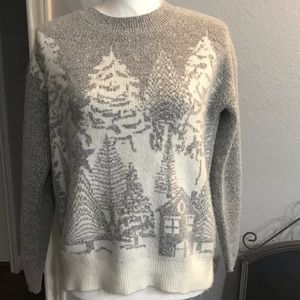 🌵Grey and White Christmas Sweater US SZ 8